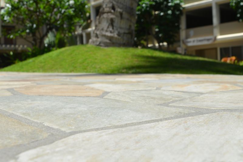 Outdoor Grout Repair